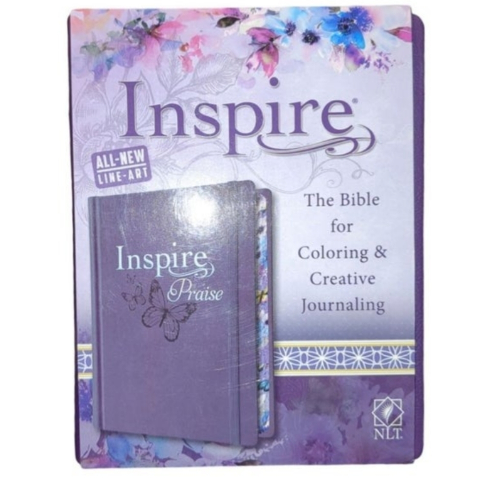 Inspire Praise Purple Coffee Table Book